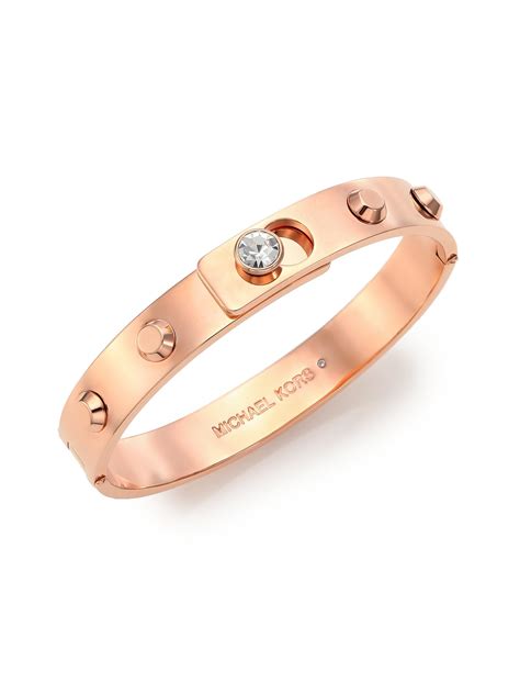 michael kors bangles rose gold|michael kors adjustable bracelet.